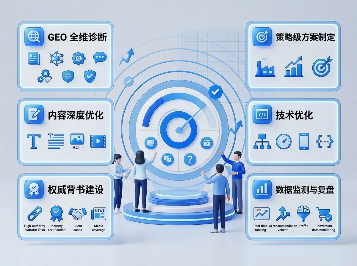 极义 GEO 优化服务全链路交付流程